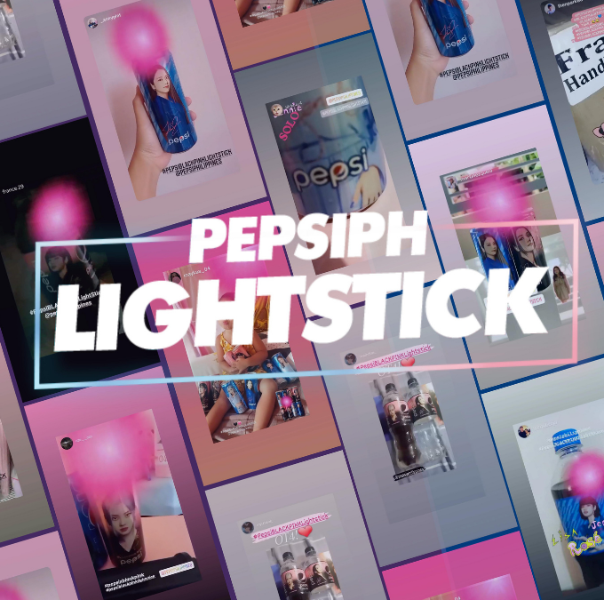BBDO GUERRERO Transforms Pepsi Cans Into Blackpink Light Sticks